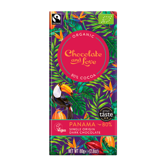 PANAMA 80% - DARK CHOCOLATE SINGLE ORIGIN PANAMA