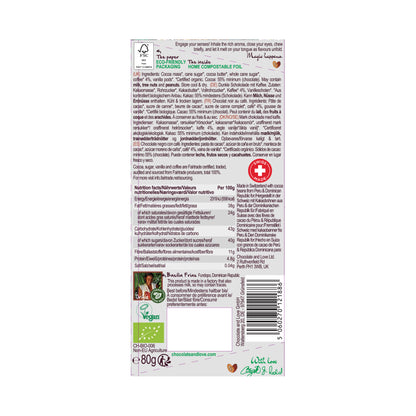 COFFEE 55% - DARK CHOCOLATE WITH ARABICA COFFEE BAR