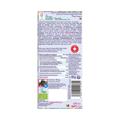 PANAMA 80% - DARK CHOCOLATE SINGLE ORIGIN PANAMA