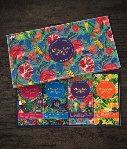 POMEGRANATE CHOCOLATE GIFT BOX