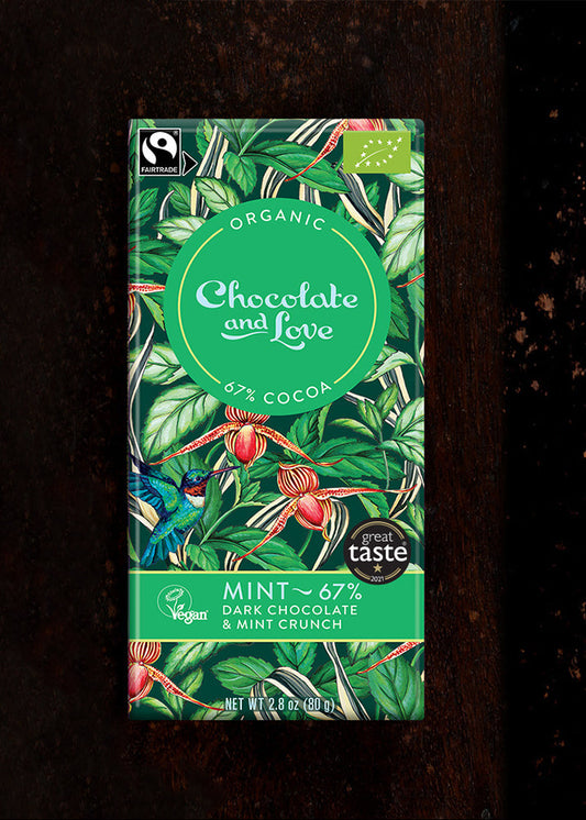 MINT 67% - DARK CHOCOLATE WITH MINT CRUNCH