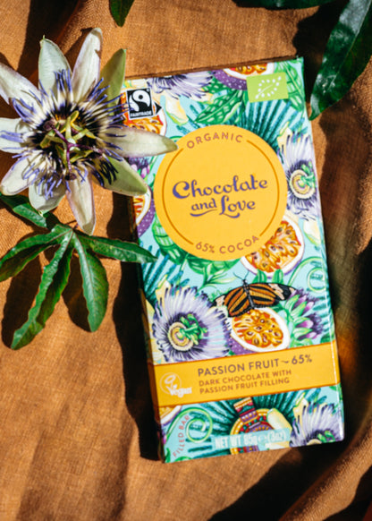 PASSION FRUIT 65% - DARK CHOCOLATE WITH PASSION FRUIT FILLING